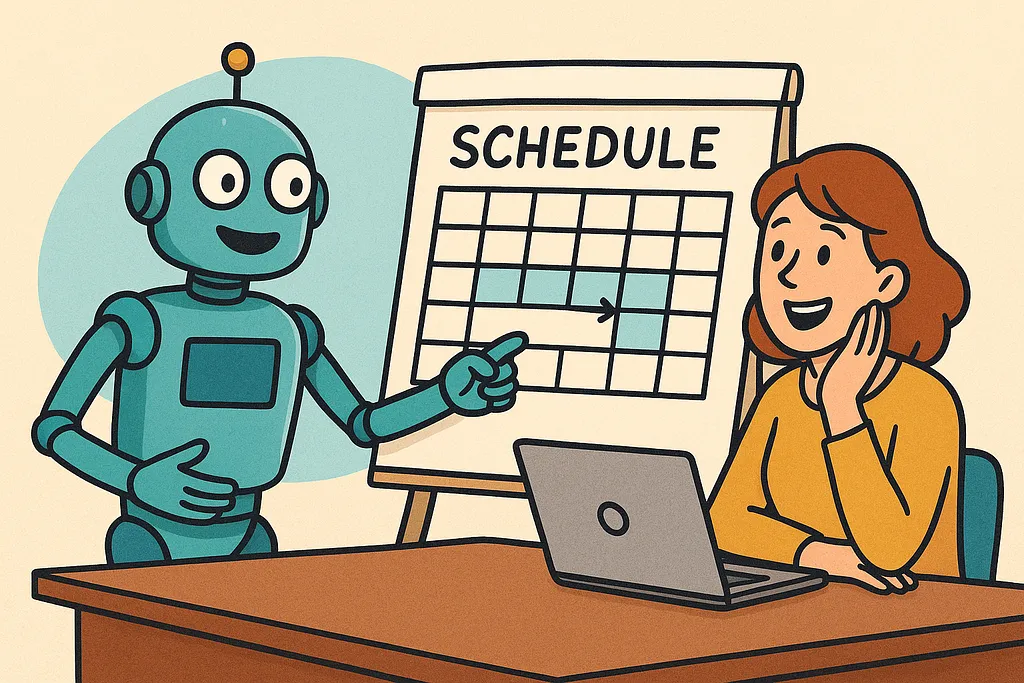 A robot finding that weeks of expected work were already complete, hidden in plain sight.
